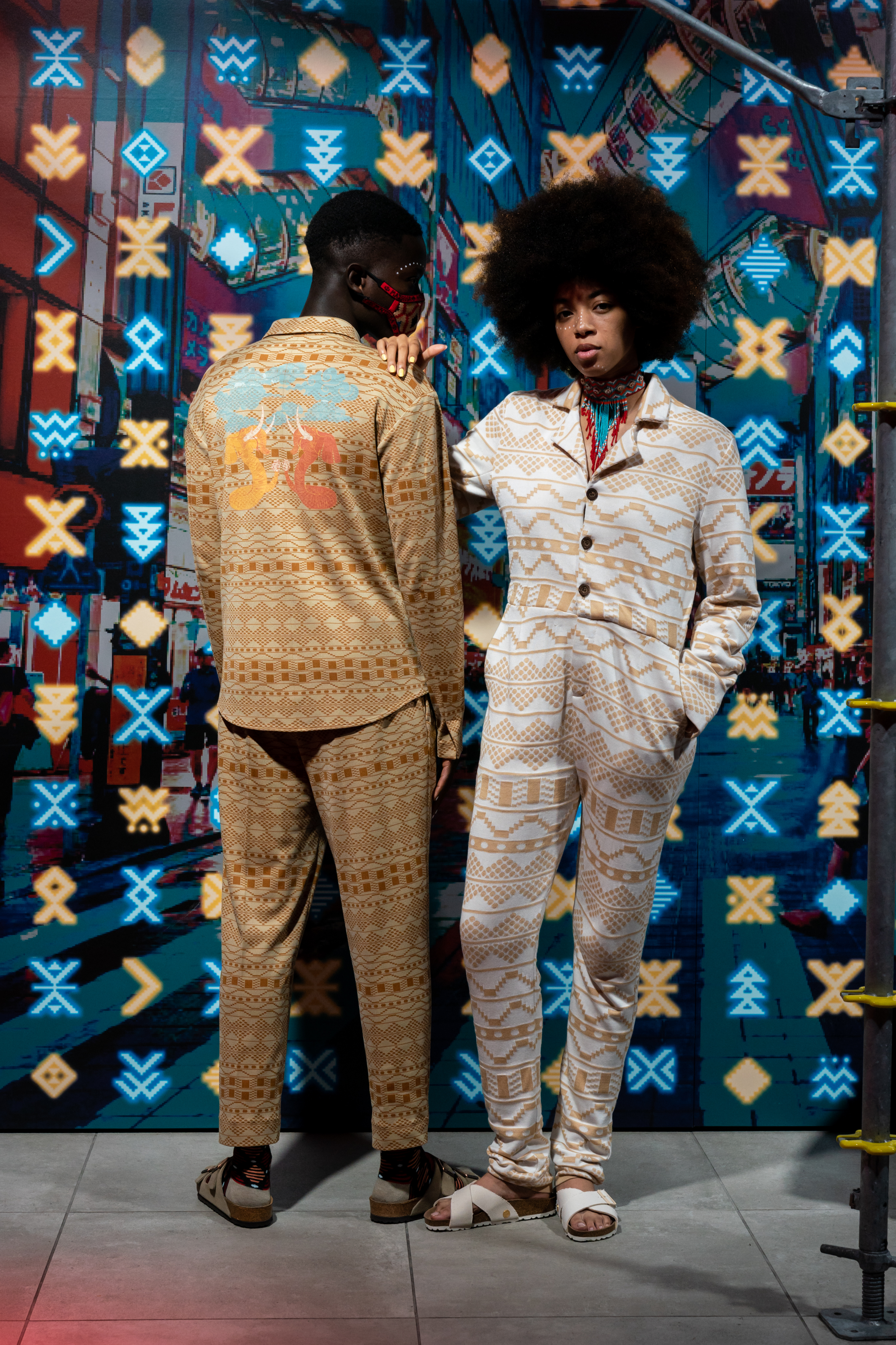 Two models in MAXHOSA AFRICA designs